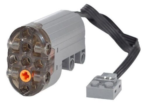 Động cơ Servo Mould King M-0005 Black Furious, phụ kiện lắp ráp technic cho bé trai 14 tuổi, giá tốt.