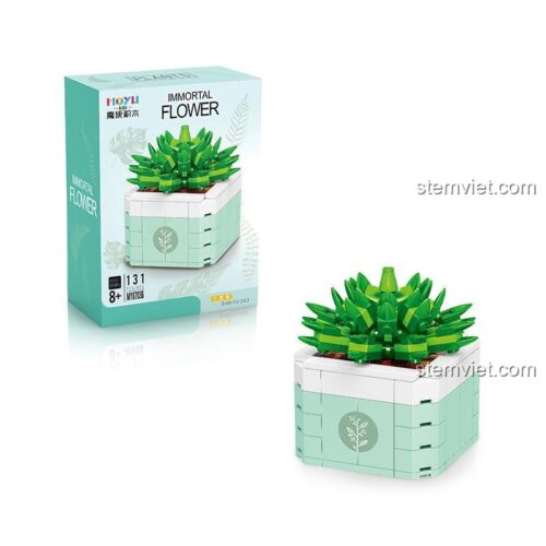 Hộp đồ chơi lắp ghép MOYU BLOCK MY87036 Vườn Bí Mật Bất Tử, mô hình cây cảnh mini Nanoblock, lựa chọn tiết kiệm cho mẹ có con gái 8 tuổi.