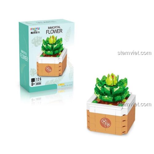 Hộp bộ lắp ghép MOYU BLOCK MY87041, đồ chơi xếp hình Bonsai mini, phù hợp cho bé 8 tuổi, chất lượng cao, giá tiết kiệm.