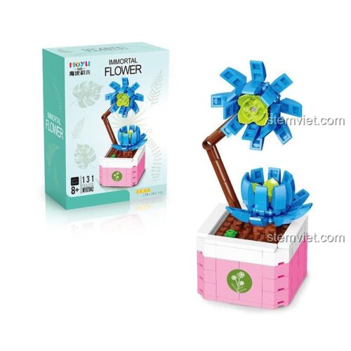 Bộ sưu tập cây mọng nước MOYU BLOCK MY87042, đồ chơi lắp ráp cây cảnh mini, phù hợp bé gái 8 tuổi, giá tốt.