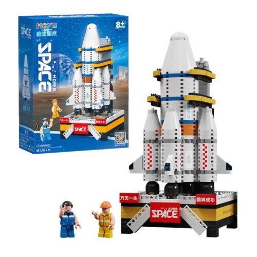 Bộ lắp ghép MOYU BLOCK MY95032 Mô hình tên lửa thám hiểm không gian Rocket 5 cho bé trai 8 tuổi, đồ chơi mô hình chất lượng cao giá tốt.