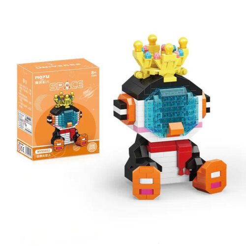 Bộ đồ chơi Chim Cánh Cụt Phi Hành Gia MOYU BLOCK MY95052 366 mảnh ghép, đồ chơi sáng tạo cho bé 8 tuổi, quà tặng ý nghĩa