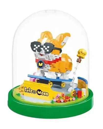 Bộ lắp ghép Chó Faygo Moco MOYU BLOCK MY97084, mô hình trưng bày độc đáo cho bé trai và bé gái 8 tuổi, giá tốt.