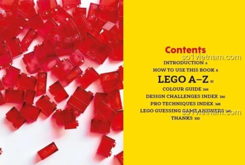 Mục lục sách sáng tạo LEGO® The Bricktionary Murdoch Books ISBN9781911668442, khám phá xây dựng cho trẻ em 8 tuổi trở lên, giá rẻ.