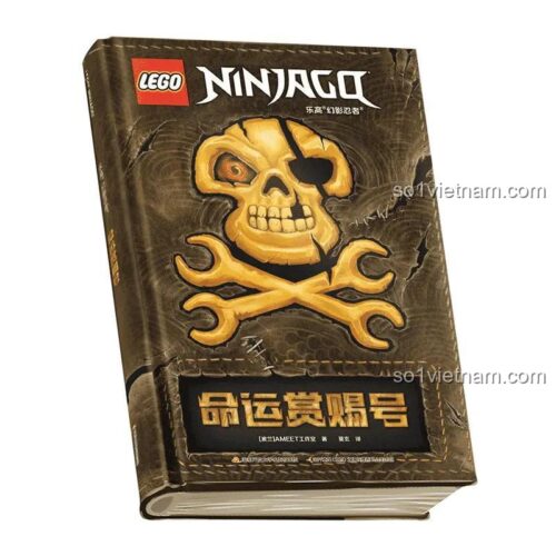 Sách hoạt động Ninjago National Open University Press ISBN9787304110949, Thế Giới Ninja, cho con trai 7 tuổi, giá rẻ.