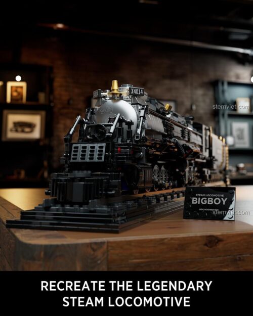 Nifeliz NF10263 The Bigboy Steam Locomotive bộ lắp ghép