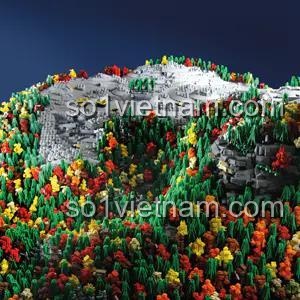 sách hướng dẫn lắp ráp Sách truyền cảm hứng LEGO Beautiful LEGO 3: Wild! giới thiệu cảnh quan rừng núi bằng LEGO, đồ chơi giáo dục, khám phá thiên nhiên qua LEGO, giá trị cao.