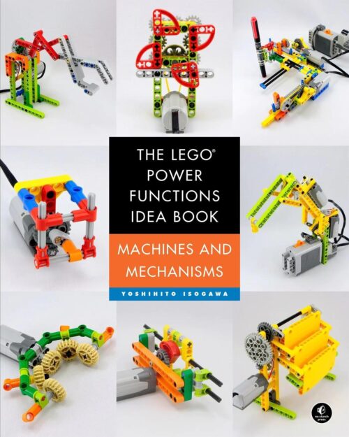 Sách ý tưởng LEGO Power Functions No Starch Press ISBN9781593276881, hướng dẫn sáng tạo máy móc và cơ chế cho trẻ 10 tuổi, giá tốt.