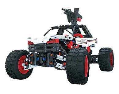 Mô hình bộ lắp ráp Xe Vũ Trang Răng Kiếm ONEBOT, đồ chơi mô hình OBWZKC20AIQI cho bé trai 8 tuổi, chất lượng cao.