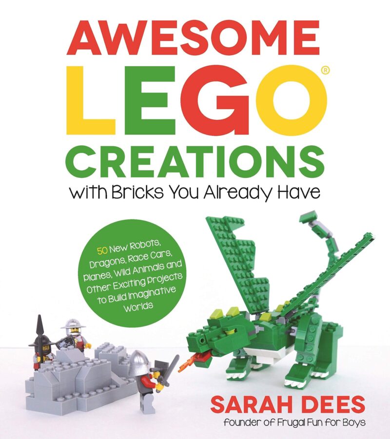 Bìa trước sách hướng dẫn lắp ráp LEGO® Page Street Publishing ISBN9781624142819, món quà sáng tạo cho con trai 6 tuổi, giúp khơi nguồn sáng tạo.