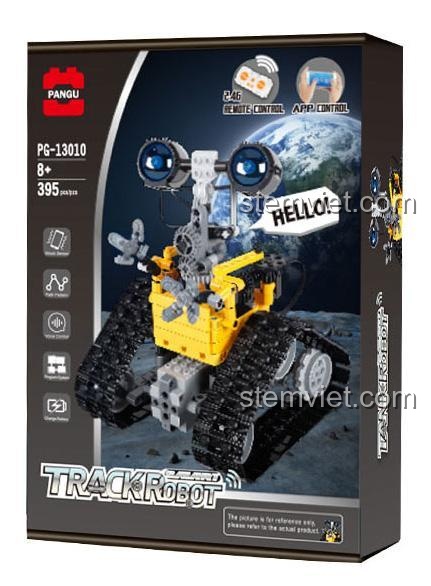 Hộp đồ chơi mô hình Robot dọn rác WALL-E PG13010 của PANGU, quà tặng sáng tạo cho bé trai.