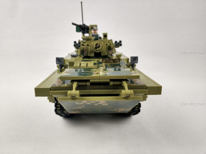 Panlos Brick 632007 ZBD-05式两栖步兵战车 - Mặt trước chi tiết