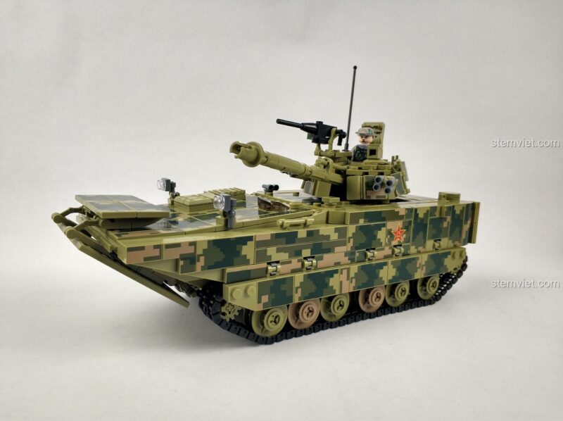 Panlos Brick 632007 ZBD-05式两栖步兵战车 - Toàn cảnh
