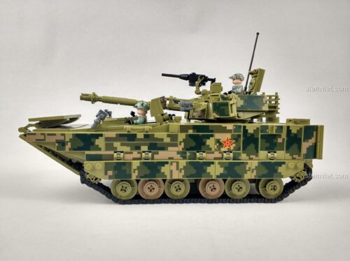 Panlos Brick 632007 ZBD-05式两栖步兵战车 - Góc nghiêng