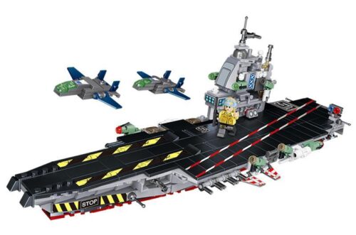 Bộ lắp ghép Tàu sân bay hạt nhân Panlos Brick 633003D, đồ chơi mô hình Tàu sân bay cho bé trai 6 tuổi, giá tốt
