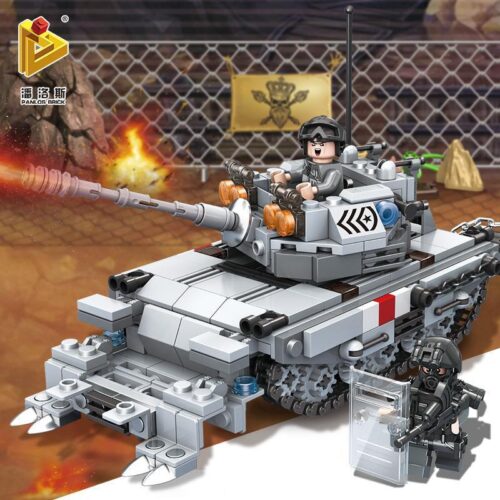 Bộ lắp ráp Xe Tăng Chống Khủng Bố Panlos Brick 635011, đồ chơi mô hình quân sự cho bé trai 6 tuổi, giá tốt.