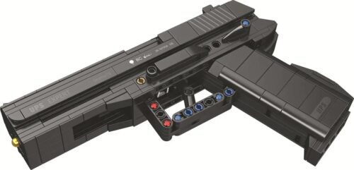 Mô hình súng USP Panlos Brick 670016 bắn đạn nhựa, đồ chơi lắp ráp cho bé trai 6 tuổi