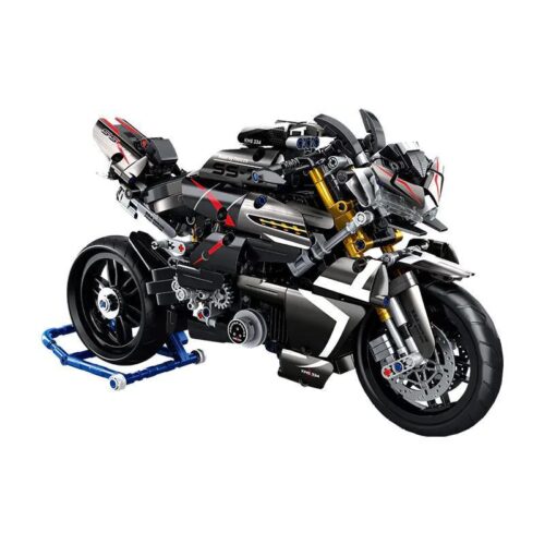 Bộ lắp ráp xe mô tô Suzuki B-King Panlos Brick 672007, đồ chơi mô hình 1056 mảnh cho bé trai 6 tuổi, giá rẻ.