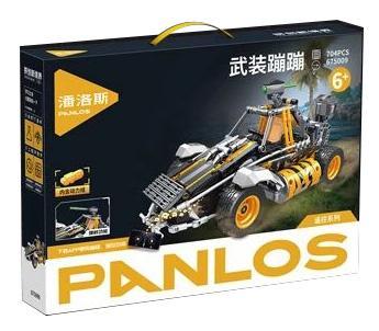 Bộ đồ chơi lắp ráp Panlos Brick 675009 Xe Địa Hình Quân Sự Điều Khiển Từ Xa, phù hợp cho bé trai 6 tuổi, giá tốt.