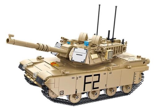 Bộ lắp ráp Xe Tăng M1A2 Abrams Panlos Brick 676006 điều khiển từ xa, đồ chơi mô hình quân sự cho bé trai 6 tuổi, giá tốt.
