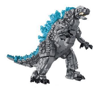 Mô hình đồ chơi lắp ráp Quái vật Godzilla Panlos Brick 687004, Vua Quái Vật trỗi dậy từ 1284 mảnh ghép, dành cho bé trai 6 tuổi trở lên, giá rẻ.
