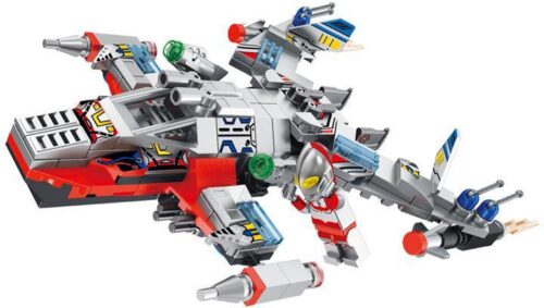 Panlos Brick 690013A Ultraman Chiến Cơ 6 trong 1