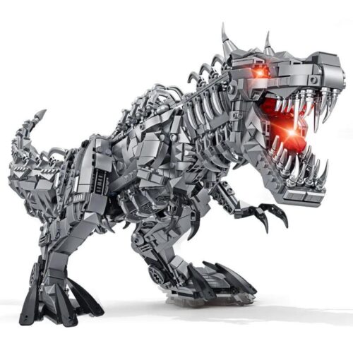 Bộ lắp ráp Khủng Long Bạo Chúa Cơ Khí PanlosBrick 611016, đồ chơi lắp ghép chất lượng cao cho bé trai 6 tuổi, giá tốt.