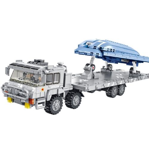 Bộ lắp ghép PanlosBrick 639006 Máy bay không người lái tàng hình GJ-11