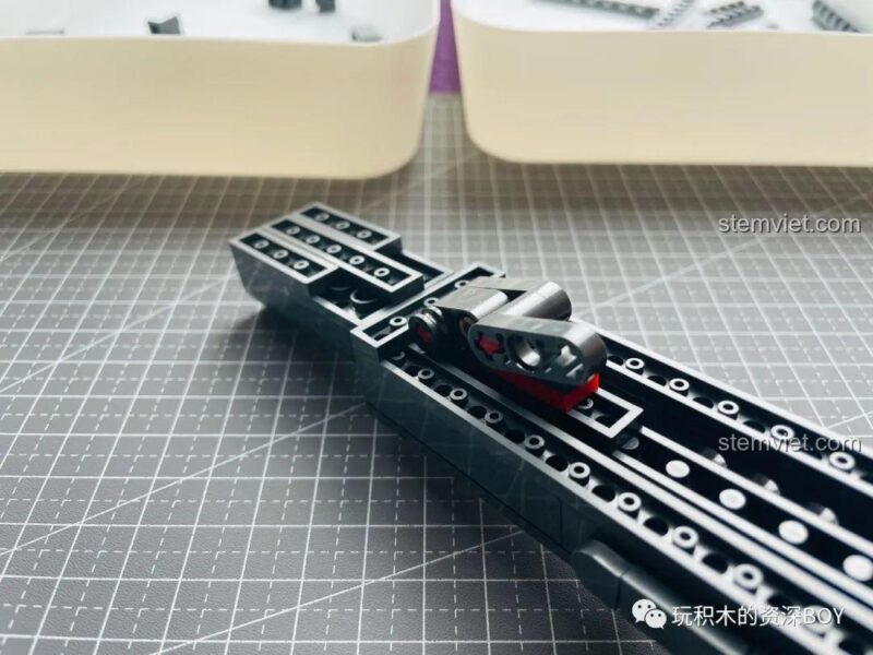 Băng đạn của súng lục M1911 PanlosBrick 670007, có thể tháo rời, đồ chơi lắp ráp súng lục tự động