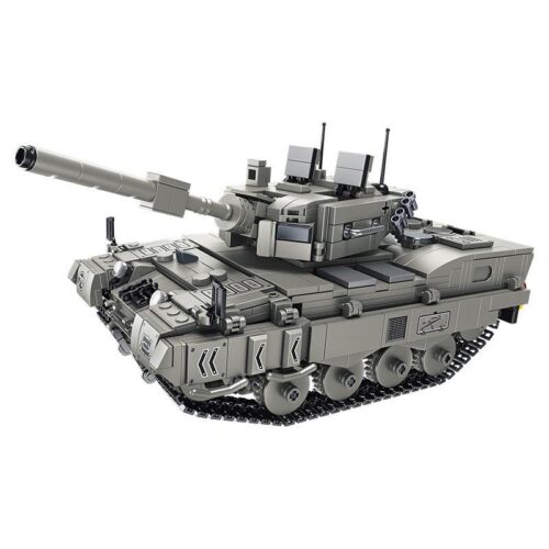 Mô hình xe tăng chiến đấu chủ lực Leopard 2A4 PanlosBrick 676002 màu xám, đồ chơi lắp ráp chất lượng cao cho bé trai 6+ tuổi, giá tốt.