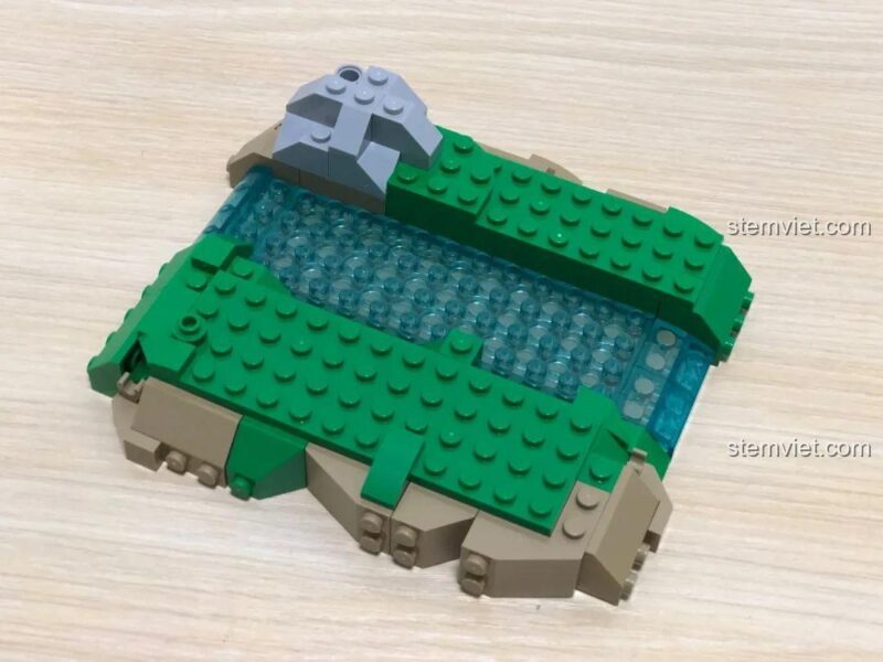 Các túi mảnh ghép của đồ chơi lắp ráp Pantasy 15002 Mỹ Nhân Trong Lồng, sẵn sàng cho bé gái 6 tuổi khám phá.