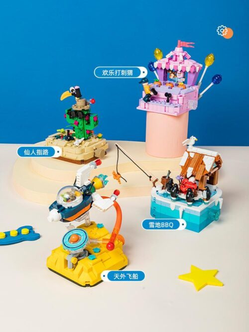 Bộ đồ chơi Pantasy 61004 Vui Chơi Đập Chuột Chũi Hình Nhím và 3 mô hình khác trong bộ sưu tập 童趣互动, phù hợp cho bé 6 tuổi, giá tốt.
