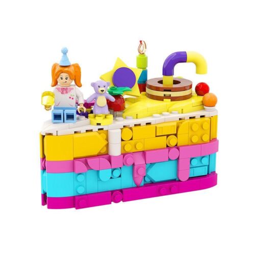 bộ lắp ghép Bánh sinh nhật Pantasy 61005 với thiết kế độc đáo, màu sắc rực rỡ, phù hợp cho bé gái 6 tuổi, mang đến niềm vui bất tận.