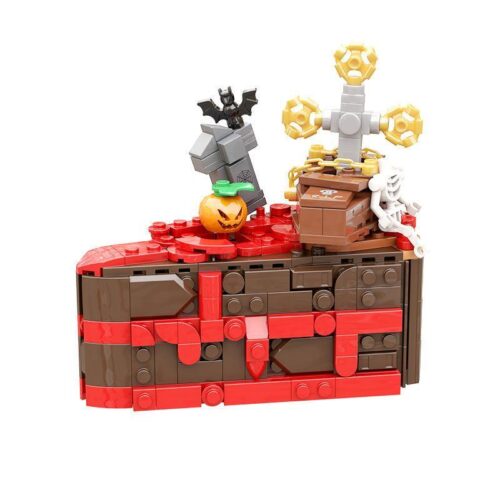 Bộ lắp ghép Bánh kem Halloween, đồ chơi mô hình Bánh kem ma quái cho bé trai và bé gái 6 tuổi, giá tốt.