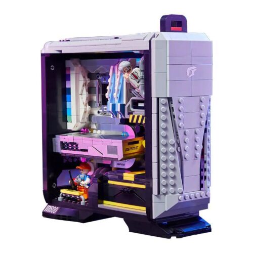 Bộ đồ chơi Máy tính iGame Pantasy 85004, mô hình PC Gaming iGame Kỳ Thú có đèn LED, 2 minifigures, phù hợp con trai 14 tuổi, giá tốt