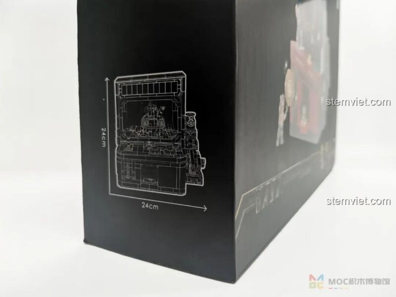 Ảnh thể hiện kích thước 24x24cm của mô hình máy chơi game thùng Metal Slug 3 Pantasy 86231, đồ chơi mô hình nhỏ gọn.