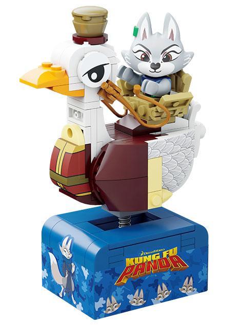 Bộ đồ chơi xe lắc Tiểu Chân Kung Fu Panda Pantasy 86512, mô hình đáng yêu cho bé trai bé gái 6 tuổi, chất lượng cao giá tốt.