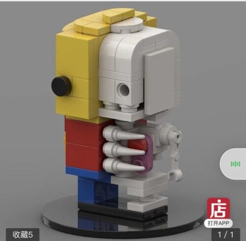 Mô hình lắp ráp Người Xương Pantasy PANTASY-SKEL phong cách BrickHeadz độc đáo, đồ chơi sáng tạo cho bé trai 8 tuổi giá rẻ.