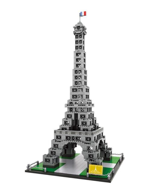 Bộ lắp ghép mô hình Tháp Eiffel Paris Pin Xing PX.437 với 1820 chi tiết, đồ chơi xây dựng kiến trúc cho bé 6 tuổi giá rẻ.