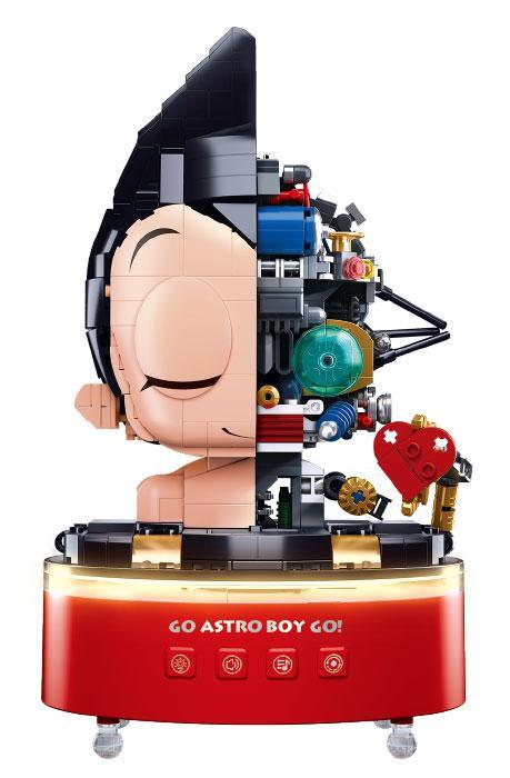 bộ lắp ráp Astro Boy Pleyerid M38-P8008, mô hình hộp nhạc có đèn led cho con trai 12 tuổi giá rẻ