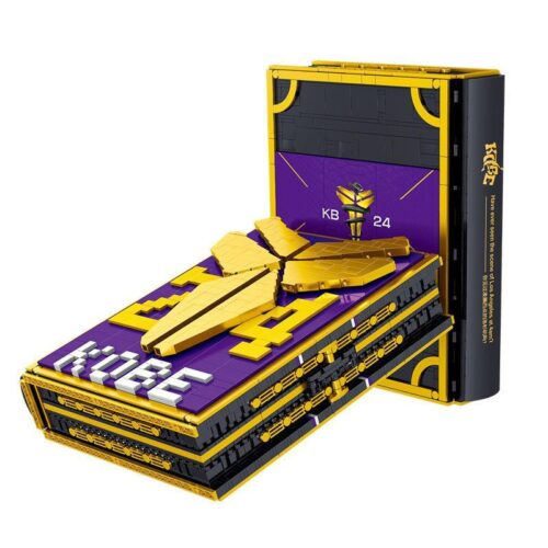 Bộ lắp ghép Kobe Bryant PRCK 69957, đồ chơi mô hình Huyền thoại bóng rổ Kobe Bryant, sách xếp hình kỷ niệm 2299 mảnh ghép, phù hợp con trai 12 tuổi, giá tốt.