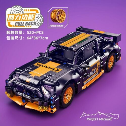 Bộ lắp ráp QIHUI 67147 Xe Ford Mustang Đua Kéo Lùi 520 mảnh chất lượng cao, đồ chơi mô hình xe đua thể thao cho bé trai 6 tuổi giá tốt.