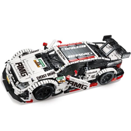 Bộ lắp ráp Qizhile 23012 Mô Hình Xe Đua Mercedes-Benz AMG C63 DTM tỉ lệ 1:10, đồ chơi mô hình xe đua cho bé trai 8 tuổi, chất lượng cao, giá tốt.