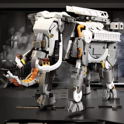 Bộ lắp ráp Voi Cơ Khí Cứu Hỏa Qizhile U0112, đồ chơi mô hình bionic thông minh cho bé trai 6 tuổi, chất lượng cao, giá tốt.
