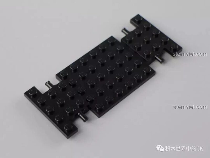 Tờ decal dán chất lượng cao cho bộ Xe Vận Chuyển Tội Phạm QMAN, với các họa tiết đầu lâu, chữ Police và Justice.