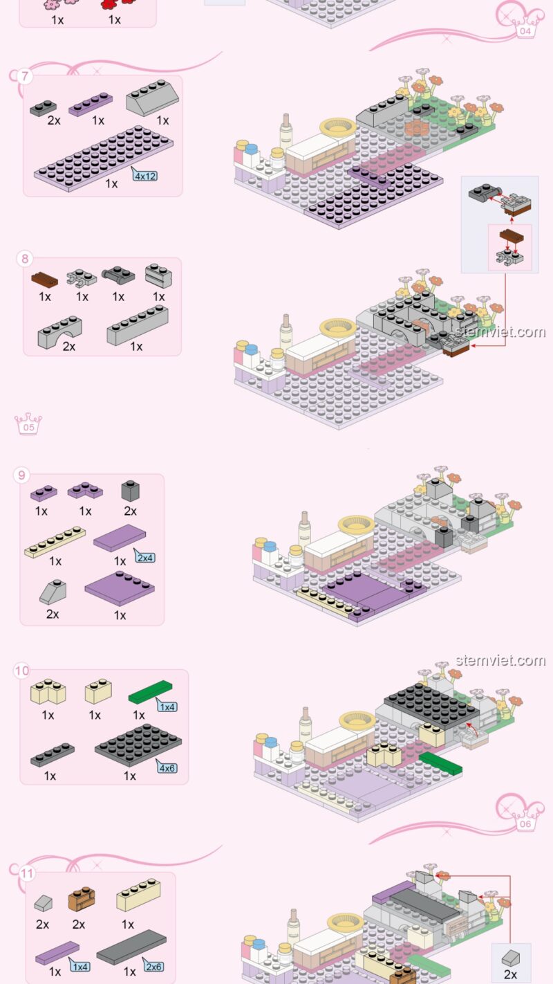 Xưởng Bánh Ngọt Leah QMAN 2603 hướng dẫn QMAN 3 Tiệm Bánh Hương Sắc