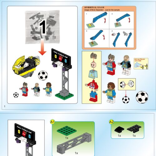 Robot Bóng Đá Siêu Cấp: Cú Xoạc Bóng QMAN 3004 sách QMAN 3004 Robot cầu thủ