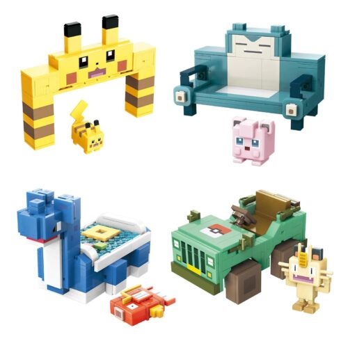 Bộ lắp ghép Pokémon Đại Thám Hiểm QMAN 73014 với 4 mẫu độc đáo, đồ chơi mô hình Pikachu giá tốt cho bé 6 tuổi
