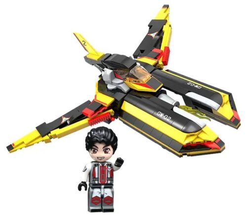 Bộ lắp ghép Chiến cơ Victory Swallow 2 Qman 75038 có minifigure Shinjo, đồ chơi mô hình cho bé trai 6 tuổi, giá tốt
