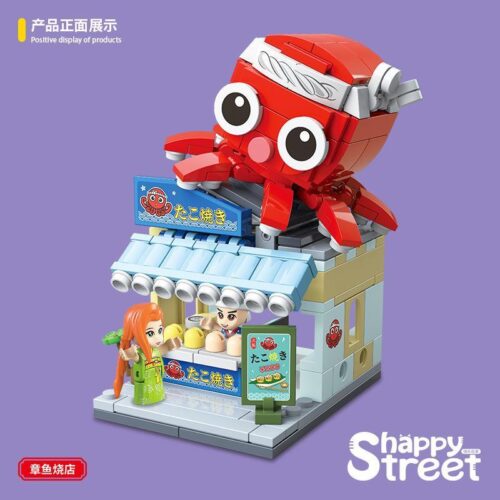 Bộ đồ chơi Quán Takoyaki QUANGUAN 100205 chi tiết sống động, phù hợp bé trai bé gái 6 tuổi, giá tốt.